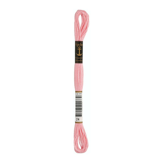 Embroidery thread Anchor Mouline, 100% cotton, 8m, #00024