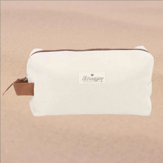 Scheepjes Accessory pouch 24x13x9cm - white