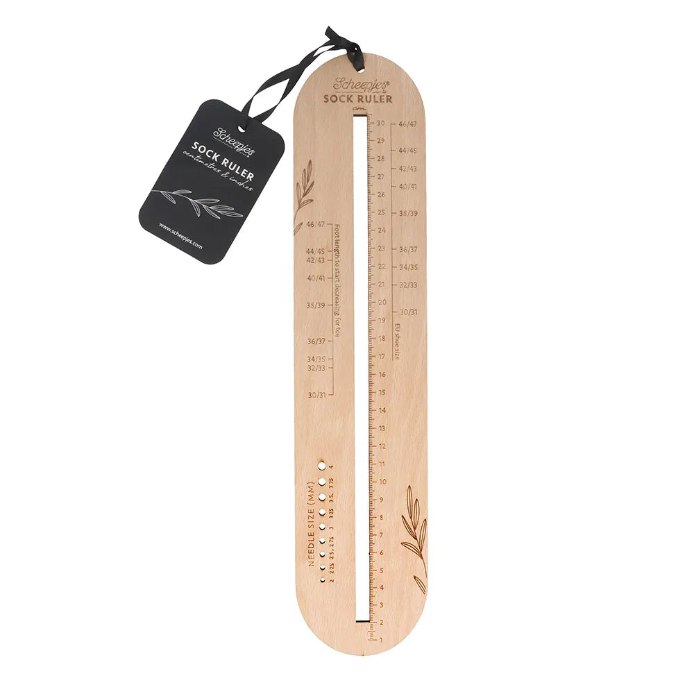 Sock ruler - sizer /Scheepjes