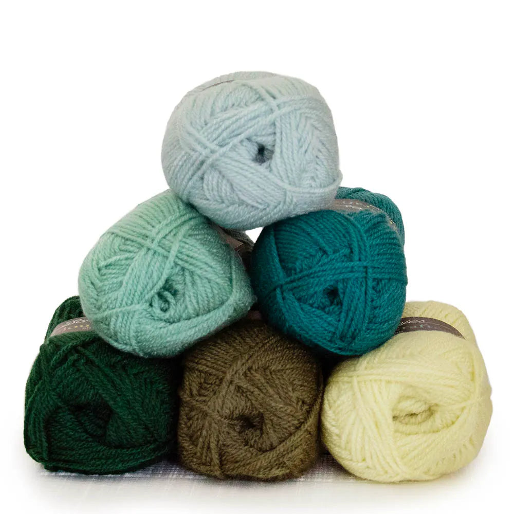 Colour Crafter /Scheepjes/ krāsu izlases komplekts 6x50g "Veluwe"