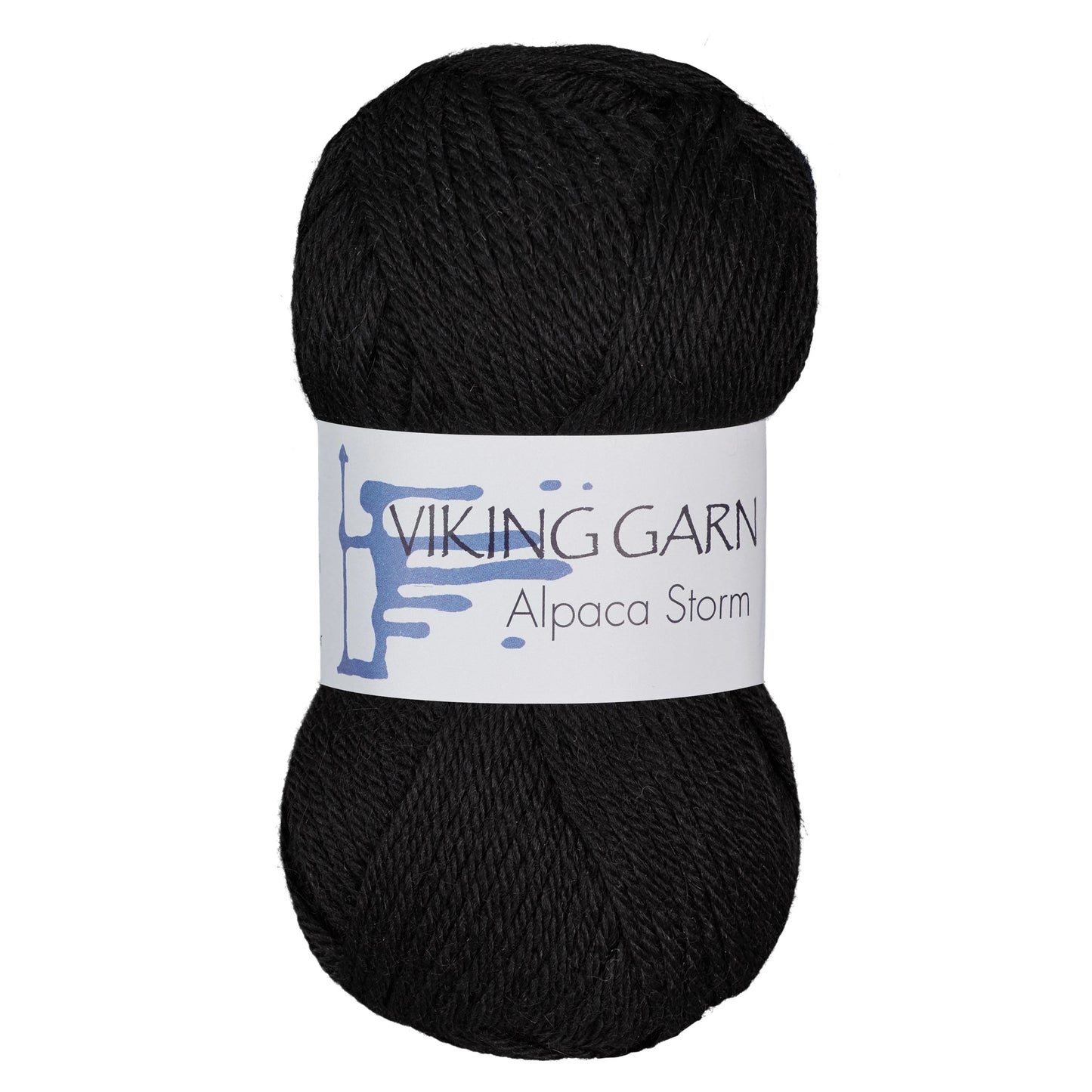 Alpaca Storm /Viking Garn/ 50g #503 "Melns"