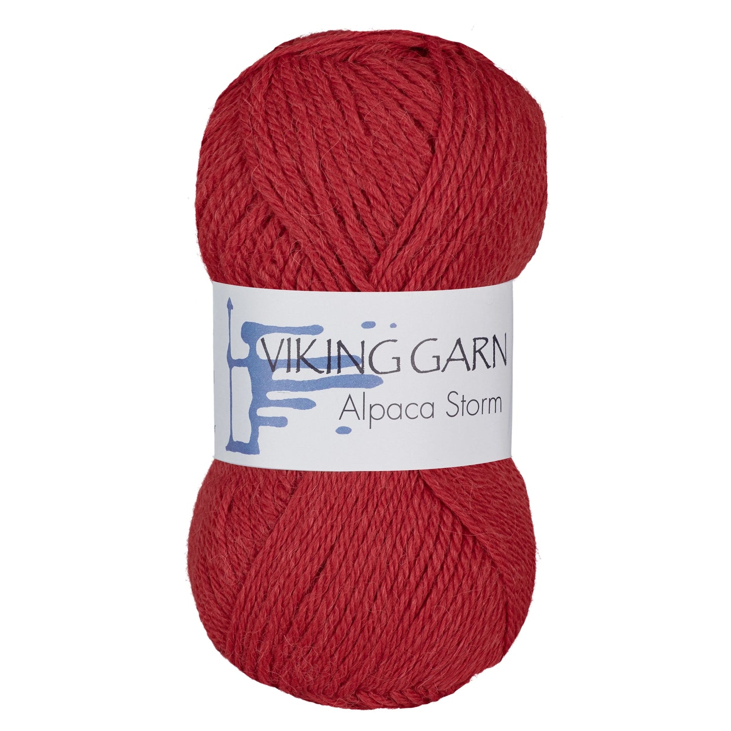 Alpaca Storm /Viking Garn/ 50g #550 "Ķieģeļu sarkans"