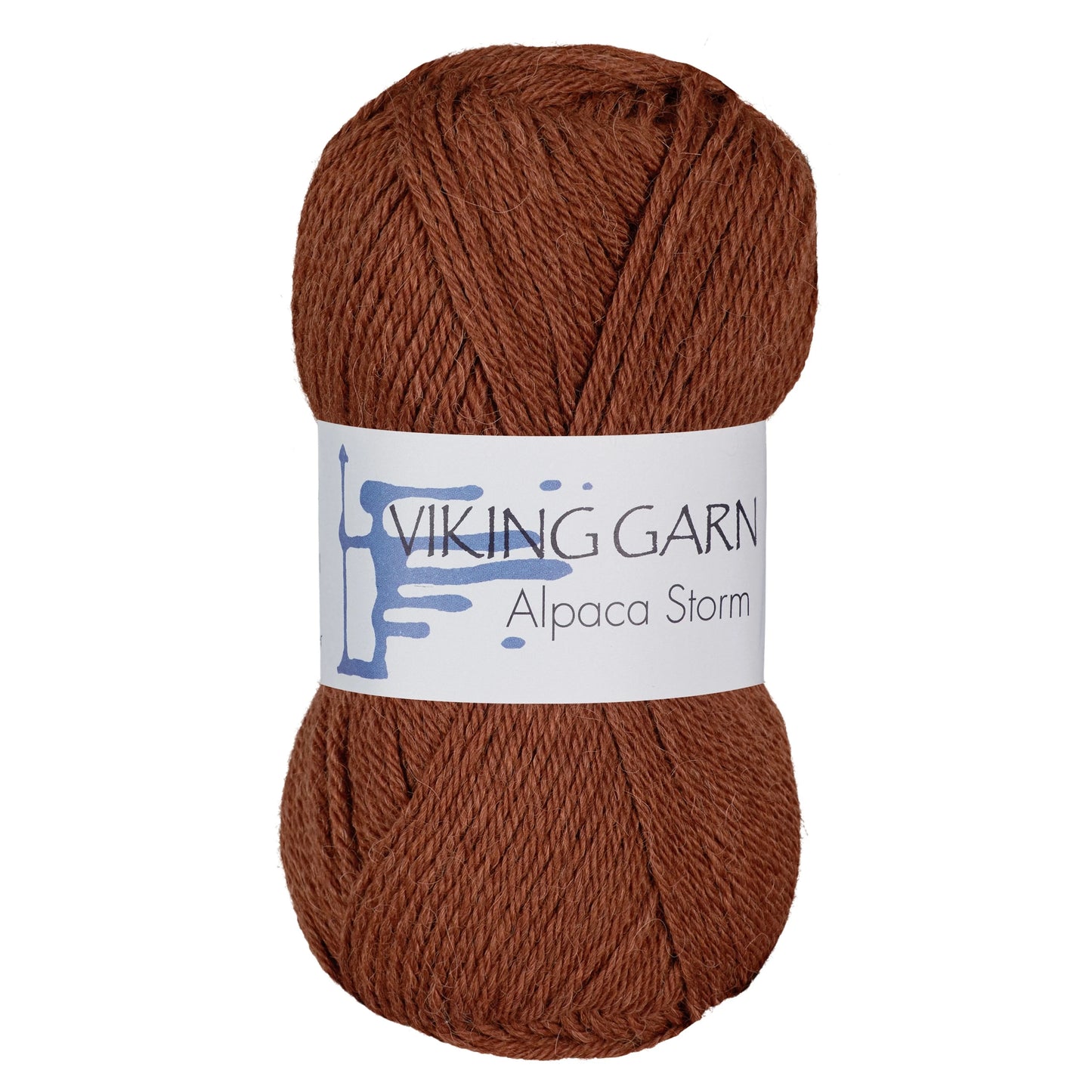 Alpaca Storm /Viking Garn/ 50g #552 "Rūsas oranžs"
