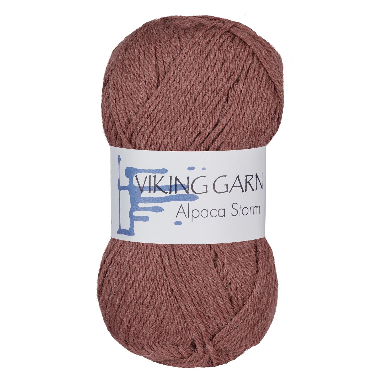 Alpaca Storm /Viking Garn/ 50g #555 "Brūngani sarkans"