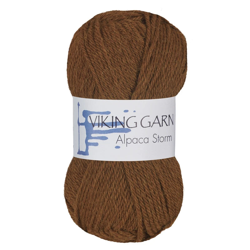 Alpaca Storm /Viking Yarn/ 50g #574 "Bark"