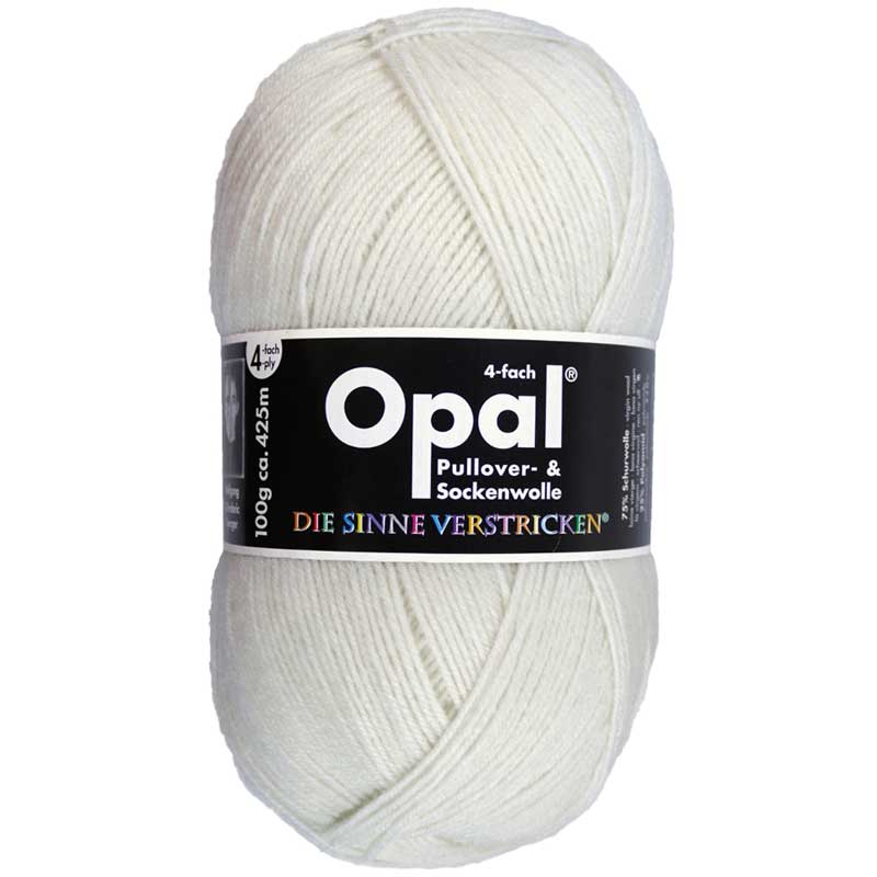 OPAL 4-diegu Uni 100g #2620 "Balts"