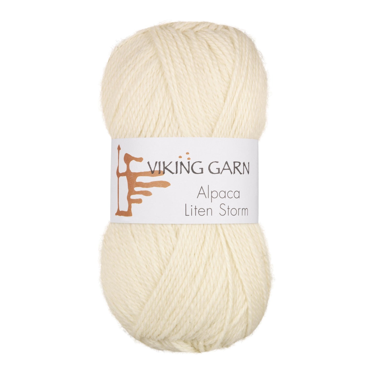 Alpaca Liten Storm /Viking Garn/ 50g #702 "Dabīgi balts"