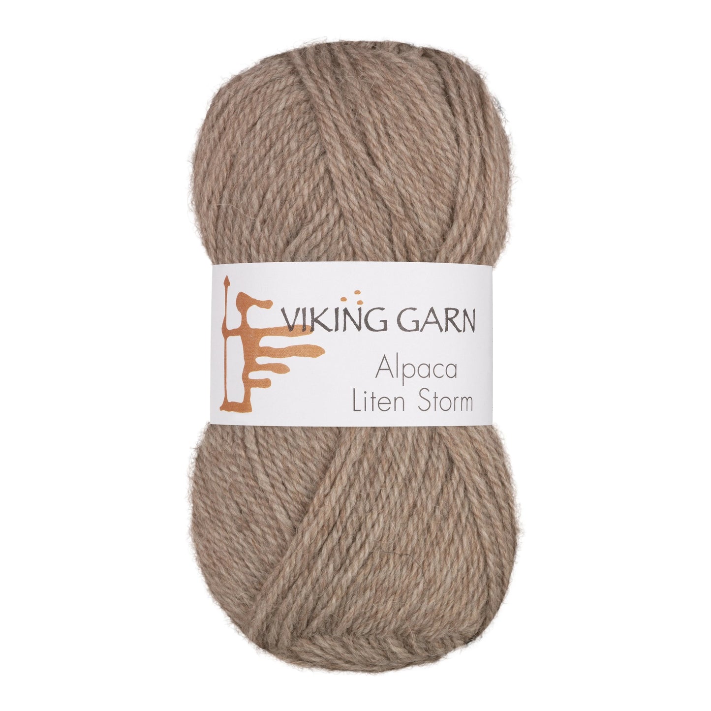 Alpaca Liten Storm /Viking Garn/ 50g #707 "Gaiši brūns"
