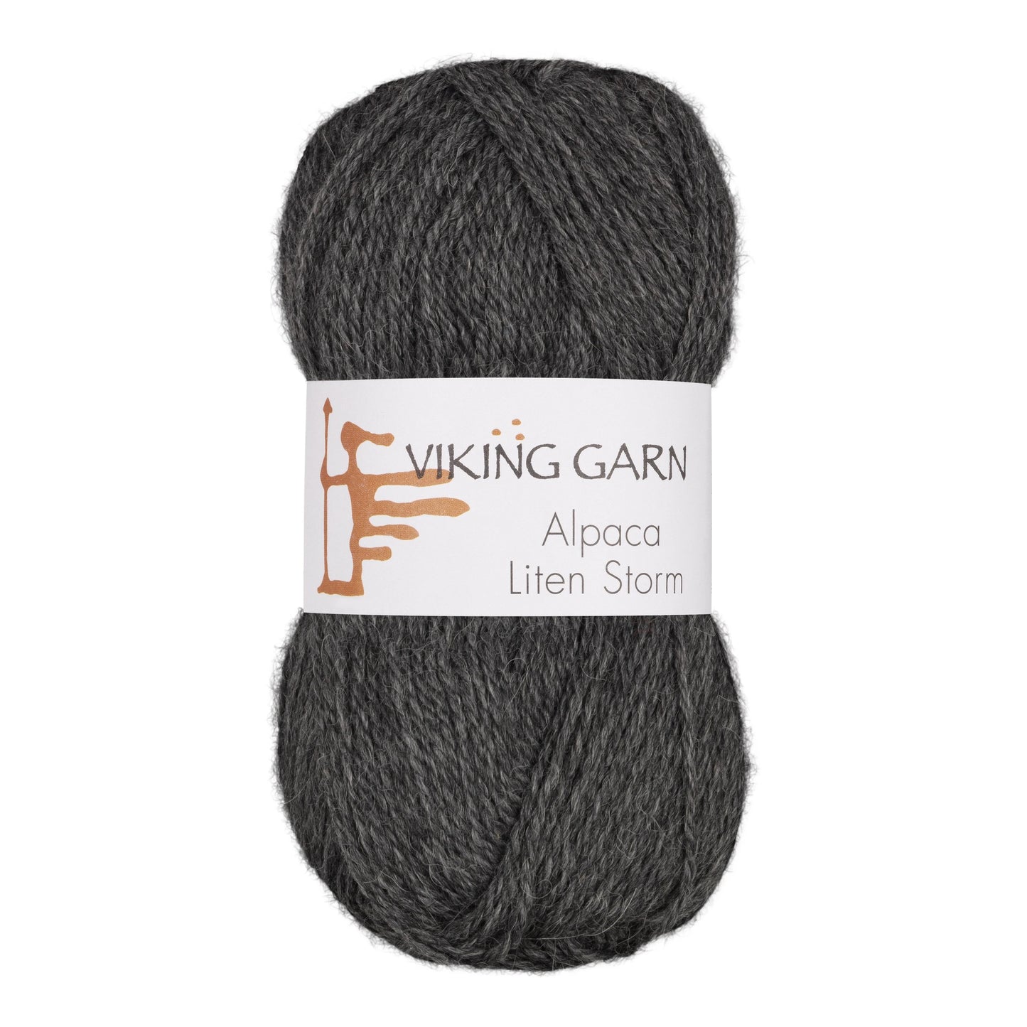 Alpaca Liten Storm /Viking Garn/ 50g #715 "Pelēks"