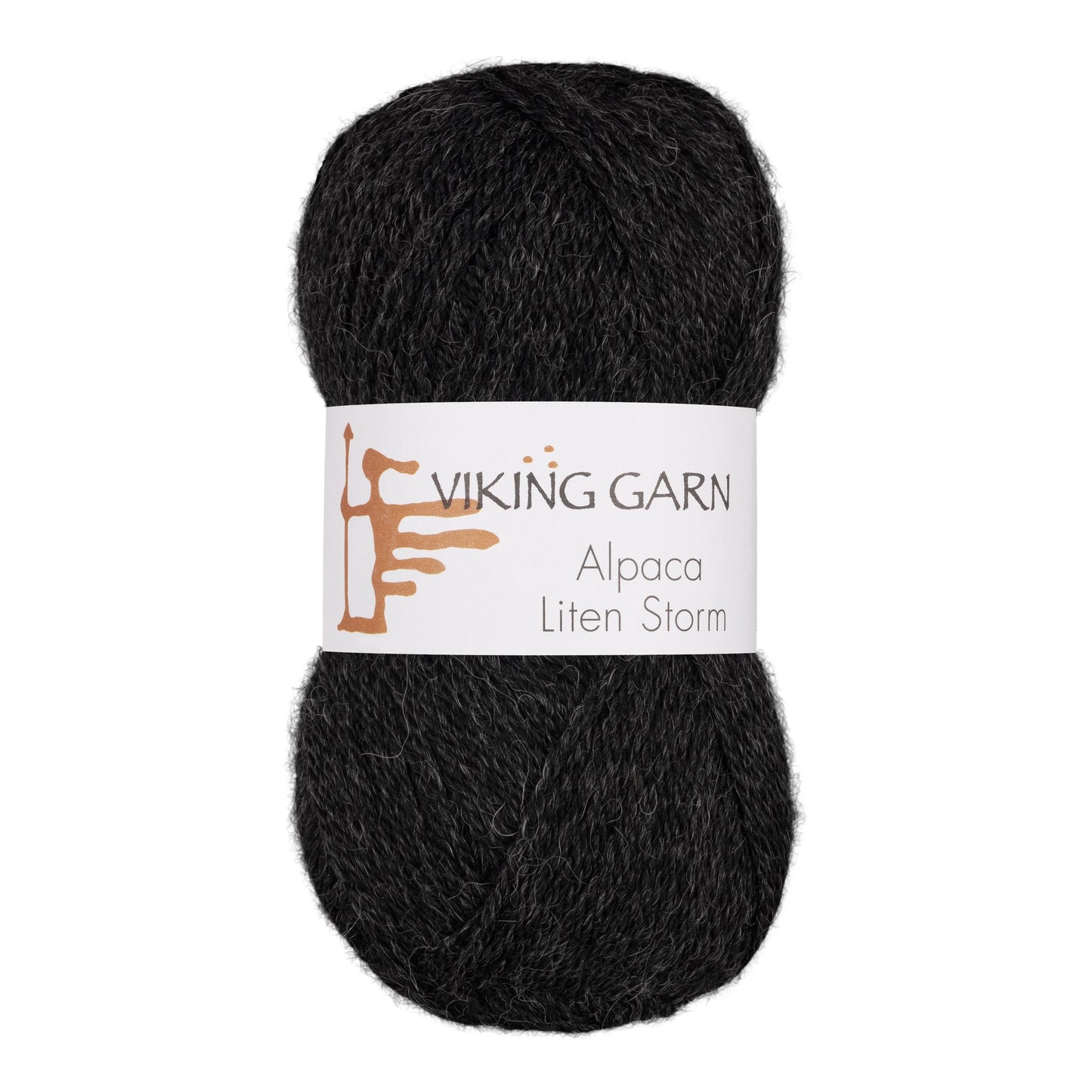 Alpaca Liten Storm /Viking Garn/ 50g #717 "Tumši pelēks"