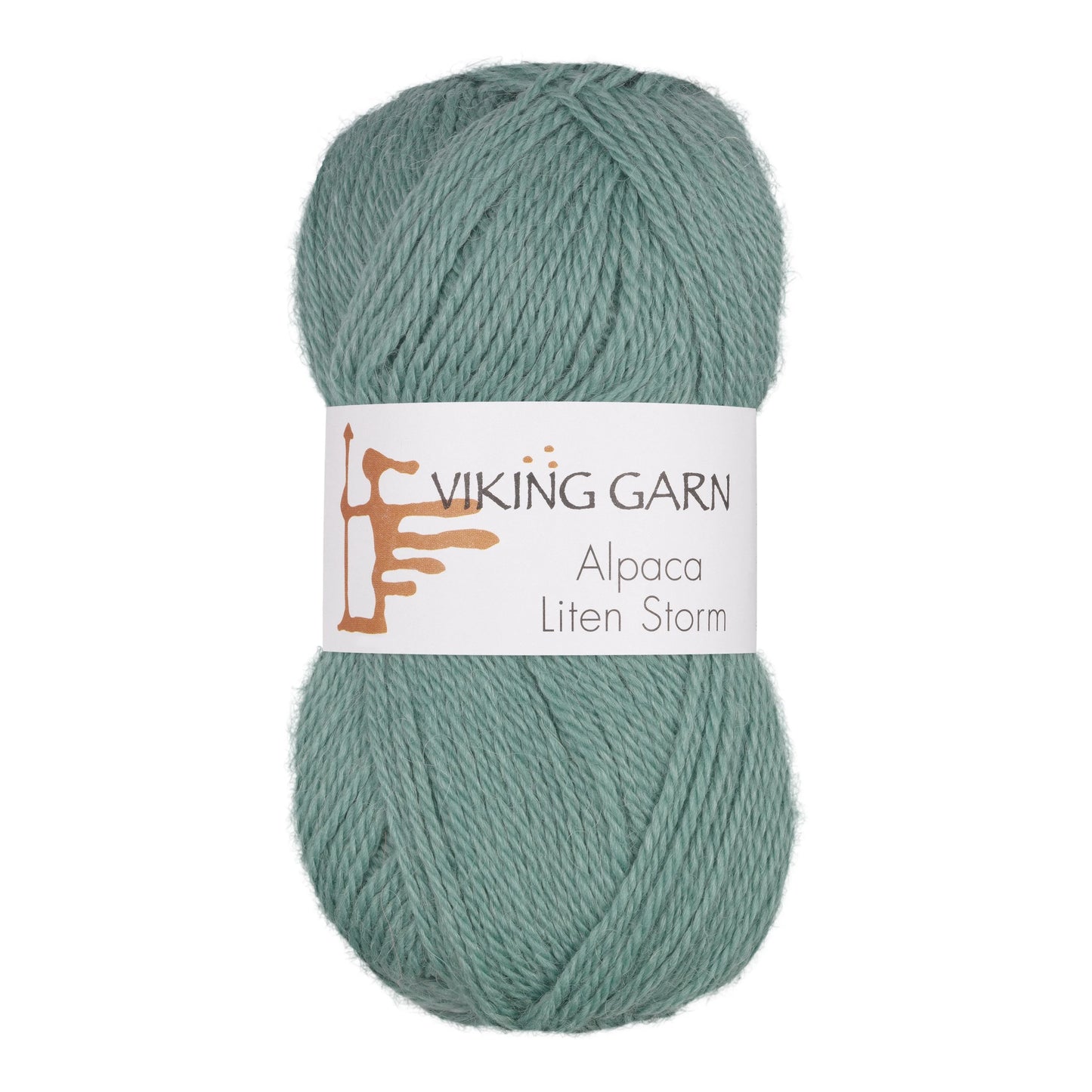 Alpaca Liten Storm /Viking Garn/ 50g #738 "Gaiši zili zaļš"