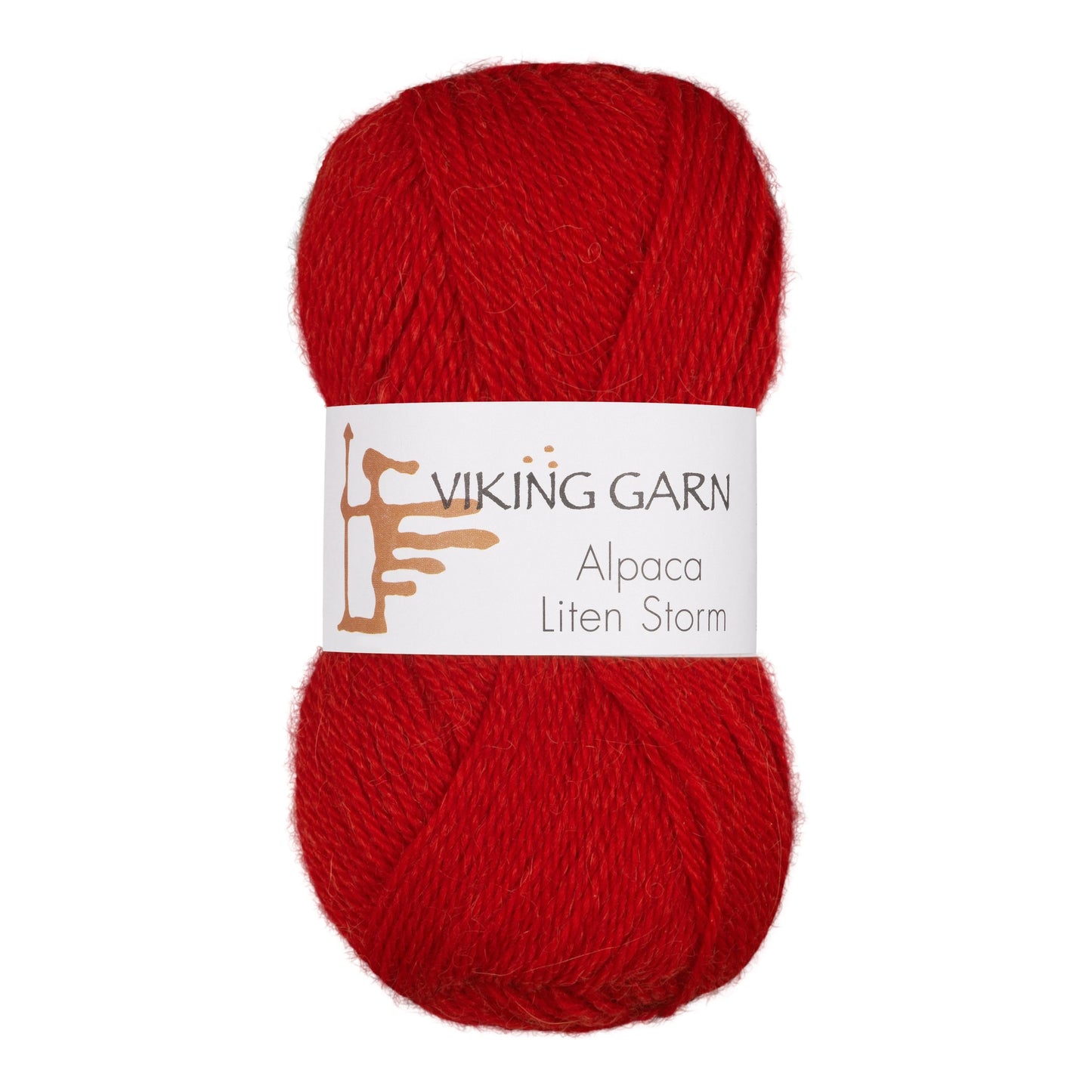 Alpaca Liten Storm /Viking Garn/ 50g #750 "Sarkans"