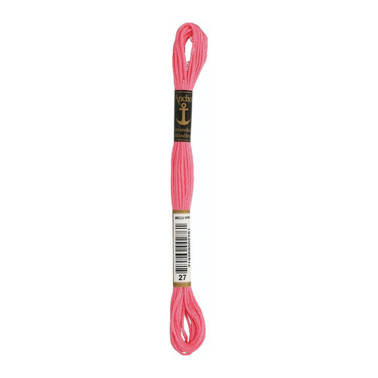 Embroidery thread Anchor Mouline, 100% cotton, 8m, #00027