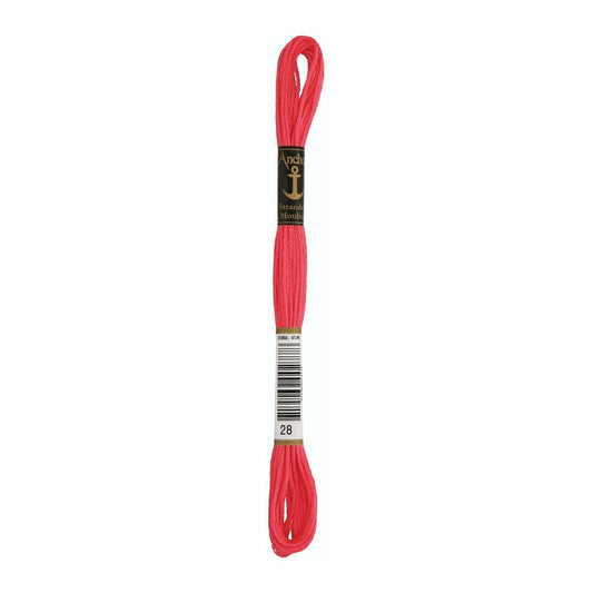Embroidery thread Anchor Mouline, 100% cotton, 8m, #00028