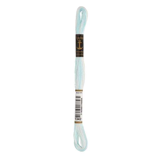 Embroidery thread Anchor Stranded Cotton multicolor, 100% cotton, 8m, #01342