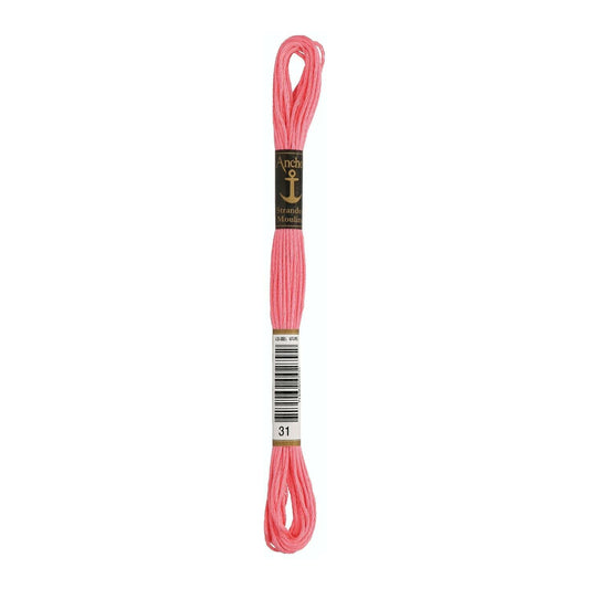 Embroidery thread Anchor Mouline, 100% cotton, 8m, #00031