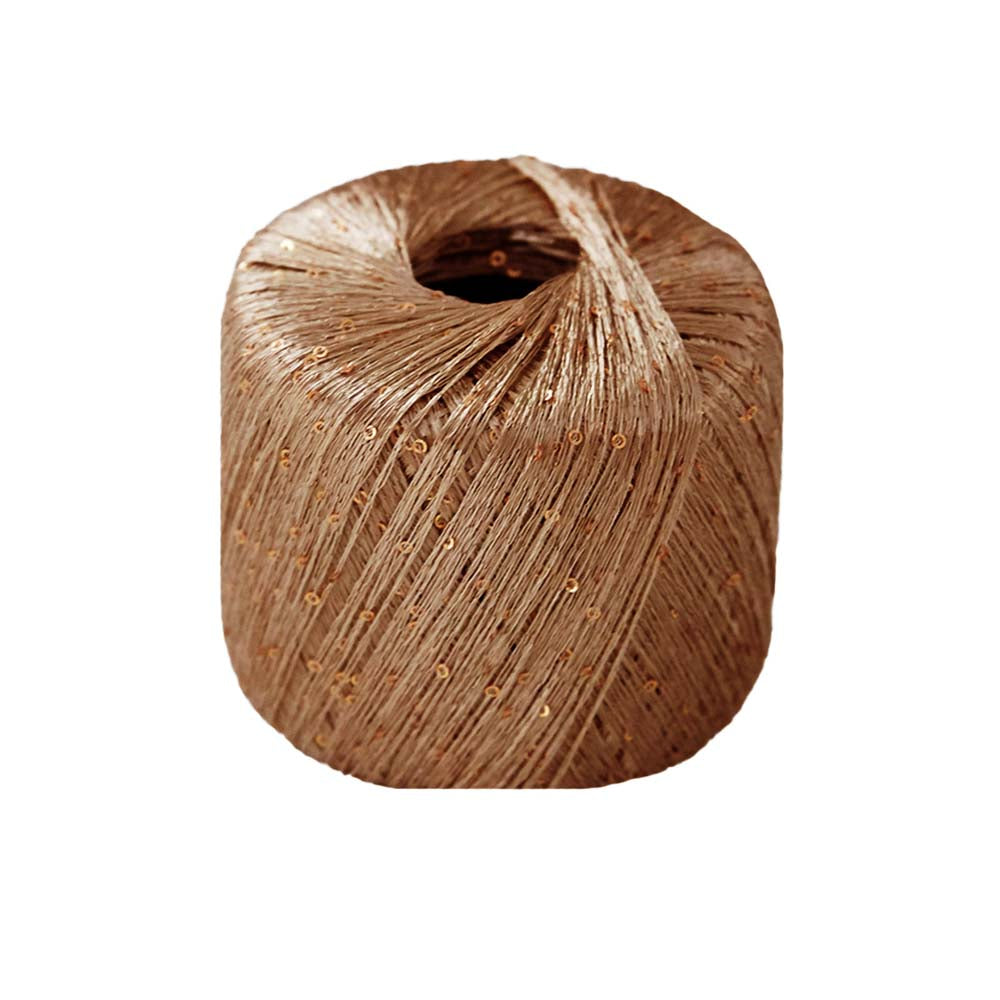 Paillettes /Lana Gatto/ 25g 195m #31159 "Karameļu brūns"