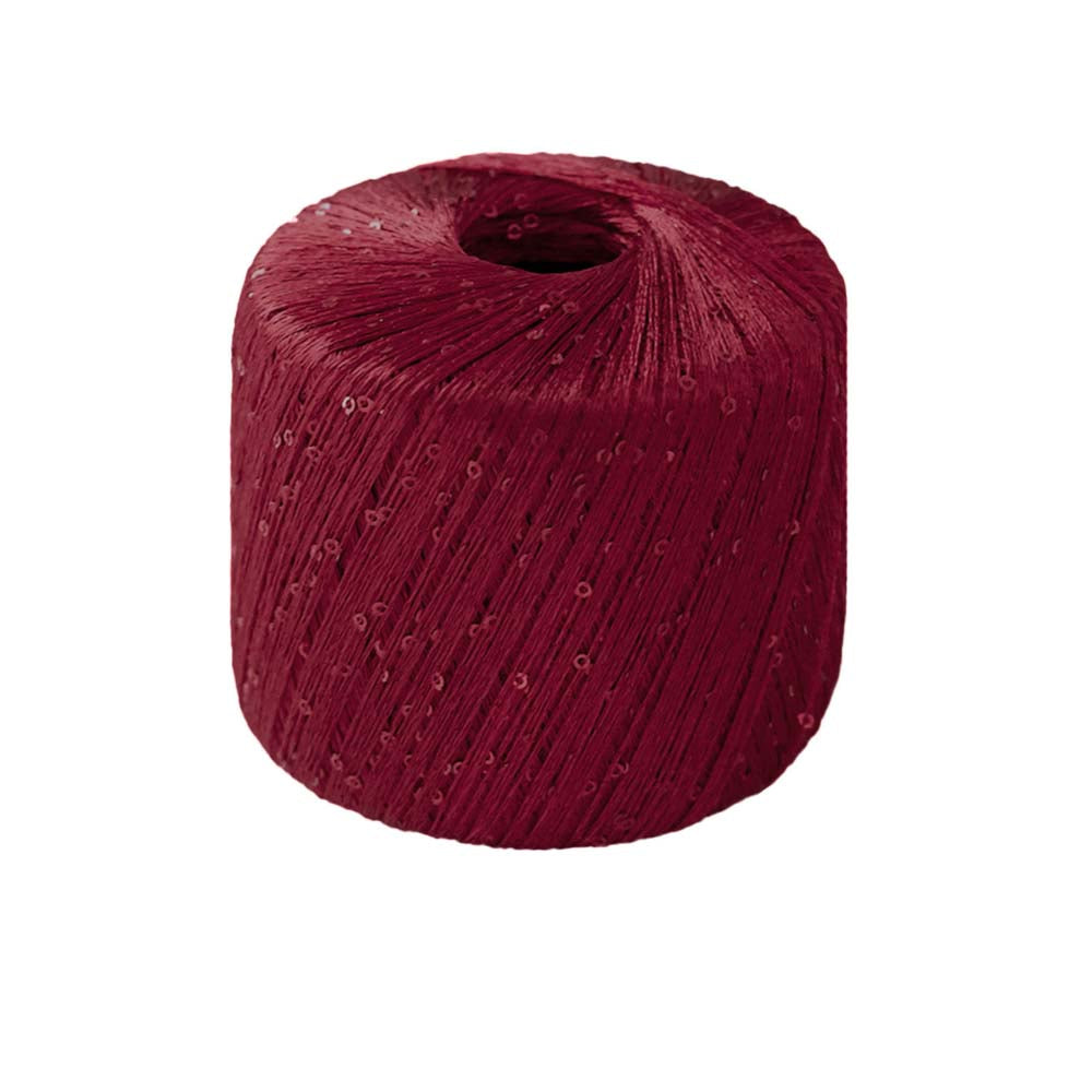 Paillettes /Lana Gatto/ 25g 195m #31164 "Bordo"