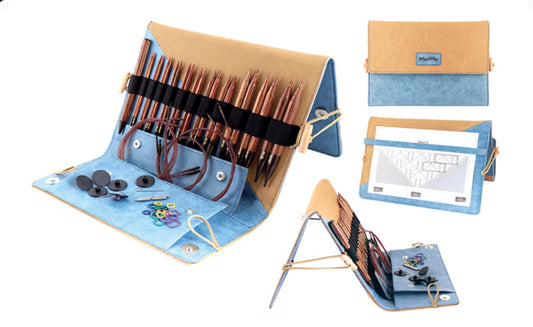 GINGER REGAL /13cm standard size interchangeable circular knitting needles set with cables /Knit Pro/ 11 sizes