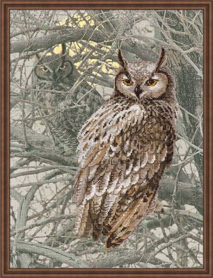 Òpis - embroidery kit with printed background /RIOLIS/ 30 x 40 cm