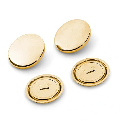 Metal buttons Ø11 mm - gold