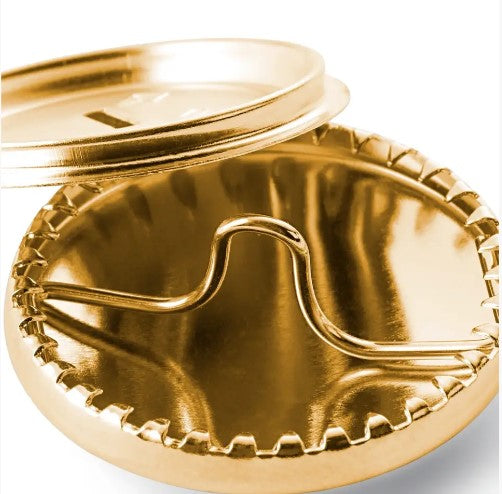 Metal buttons Ø11 mm - gold