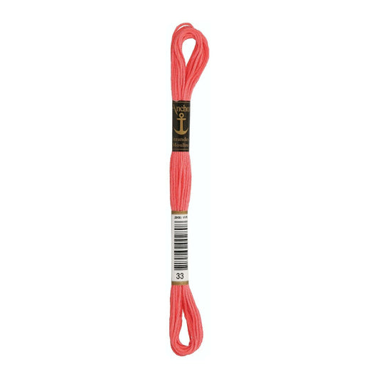 Embroidery thread Anchor Mouline, 100% cotton, 8m, #00033