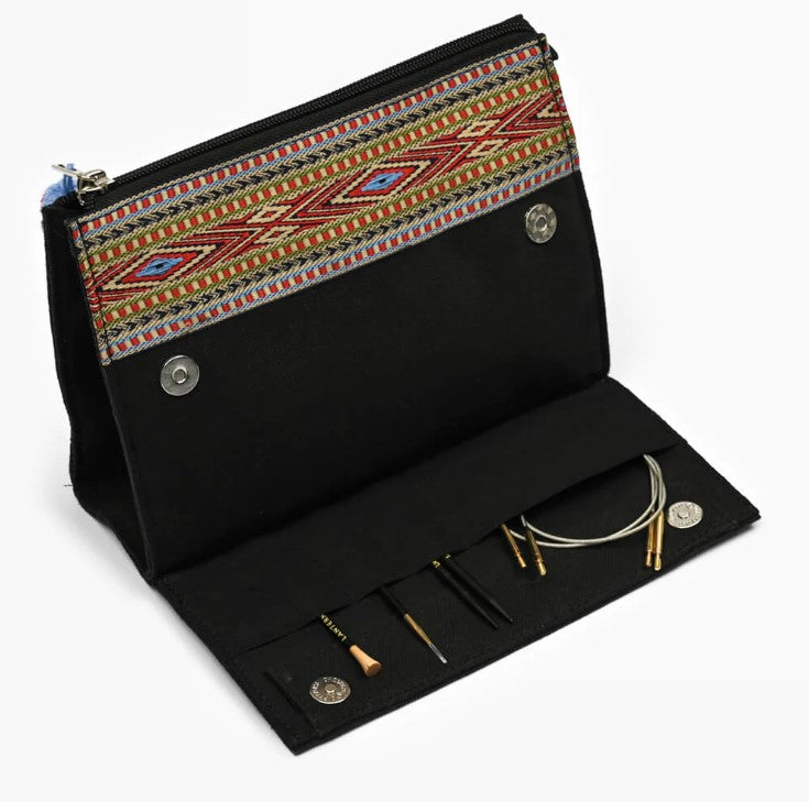 Knitting bag, black Lantern Moon /KnitPro