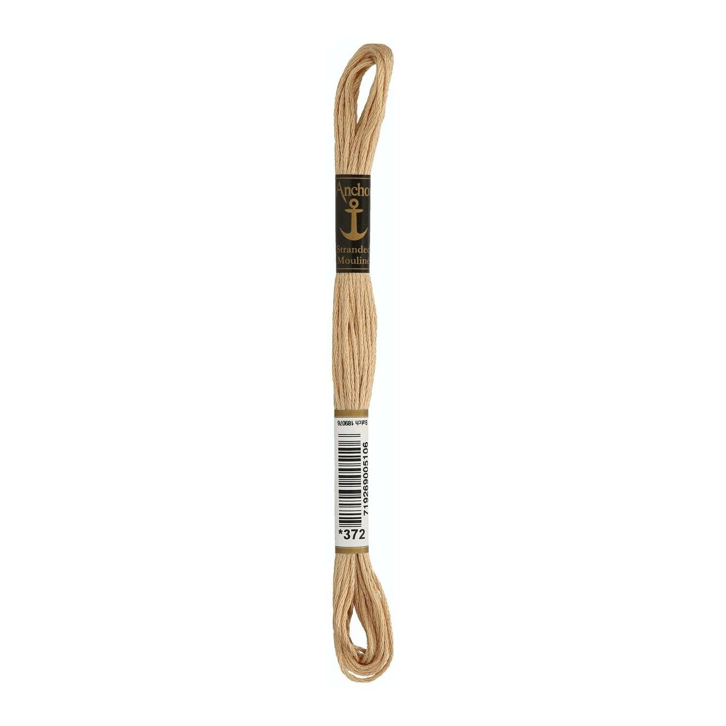 Izšūšanas diegs Anchor Mouline, 100% kokvilna, 8m, #00372