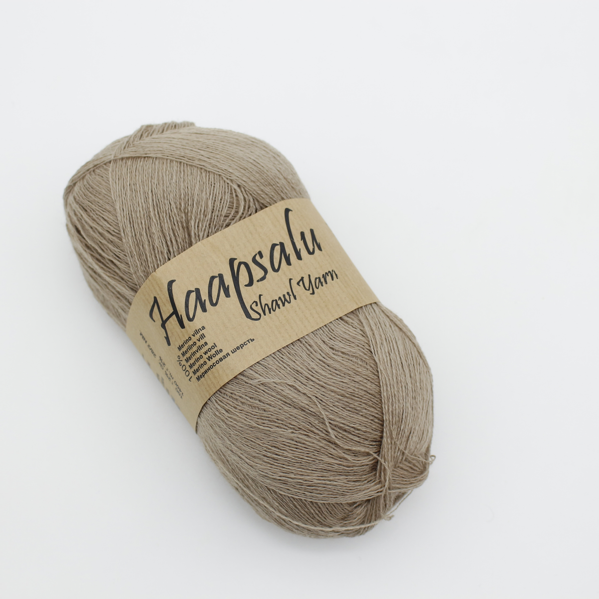 Haapsalu Shawl Yarn /Midara/ NM: 28/2 100g 1400m #880 "Coffee with milk"