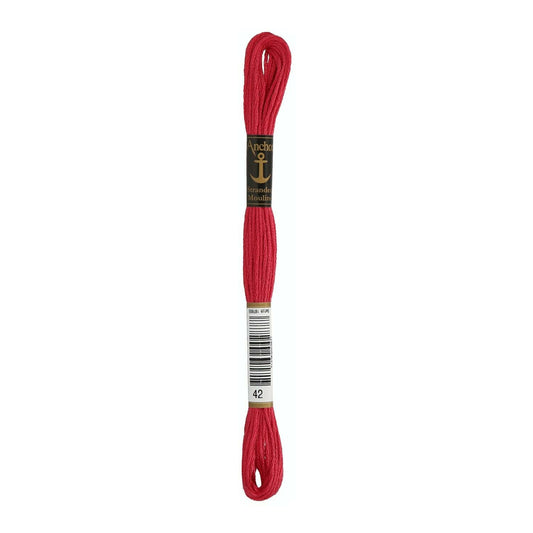 Embroidery thread Anchor Mouline, 100% cotton, 8m, #00042