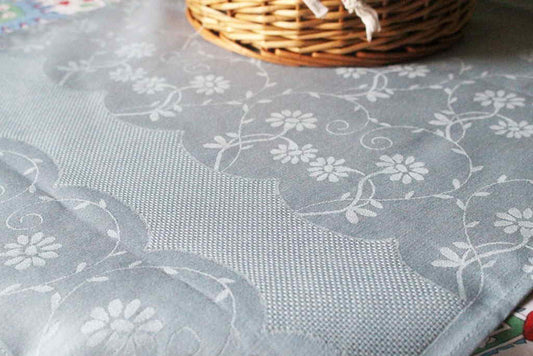 Tablecloth "Enchanted Places" with embroidery canvas, 45 x 100 cm