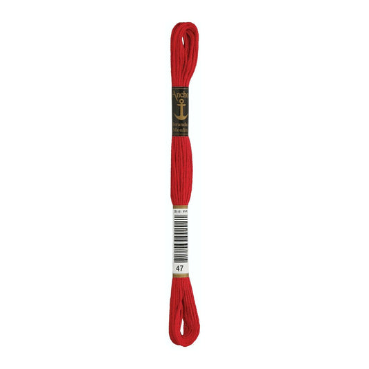 Embroidery thread Anchor Mouline, 100% cotton, 8m, #00047