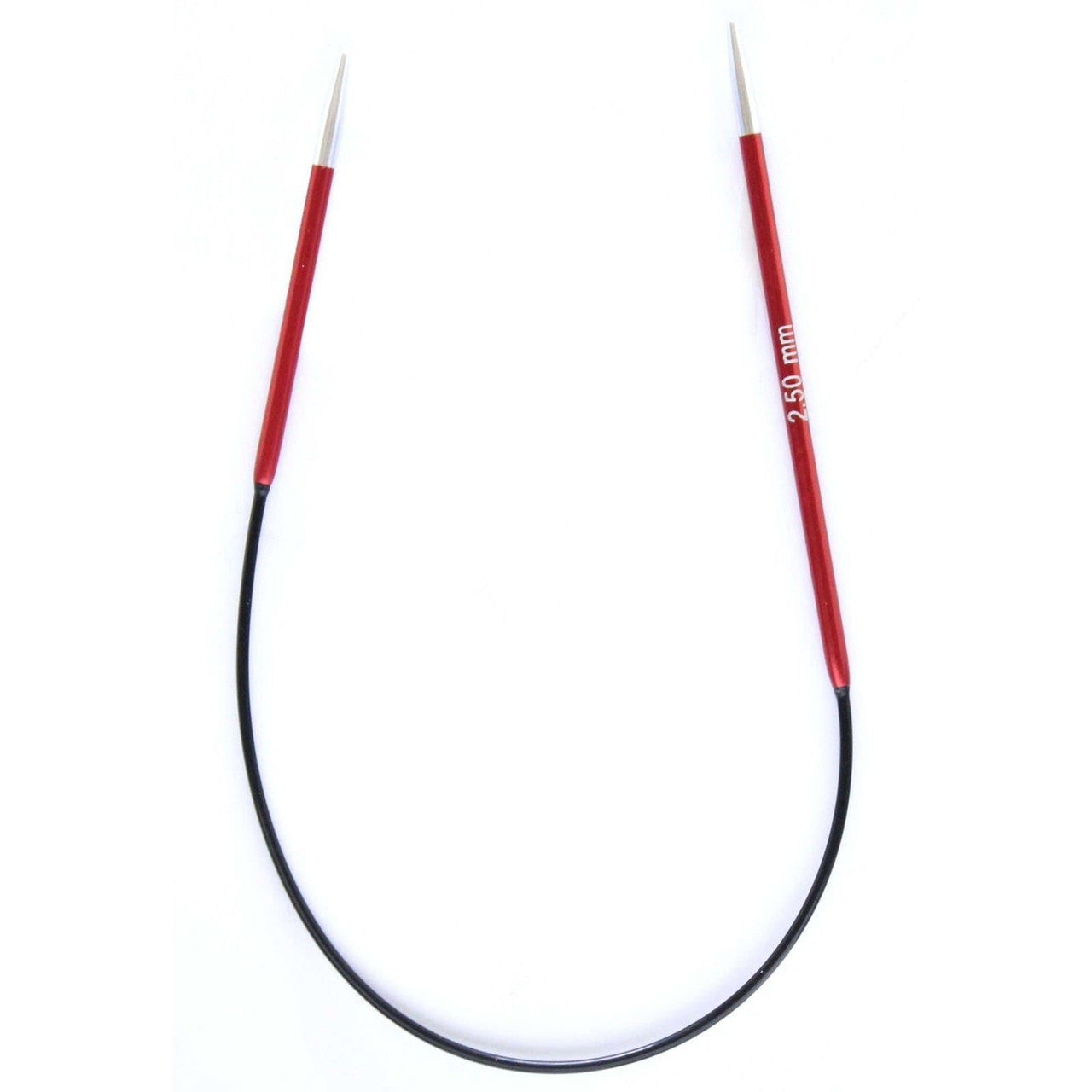 Zing Aluminum Asymmetric Circular Knitting Needles 25cm