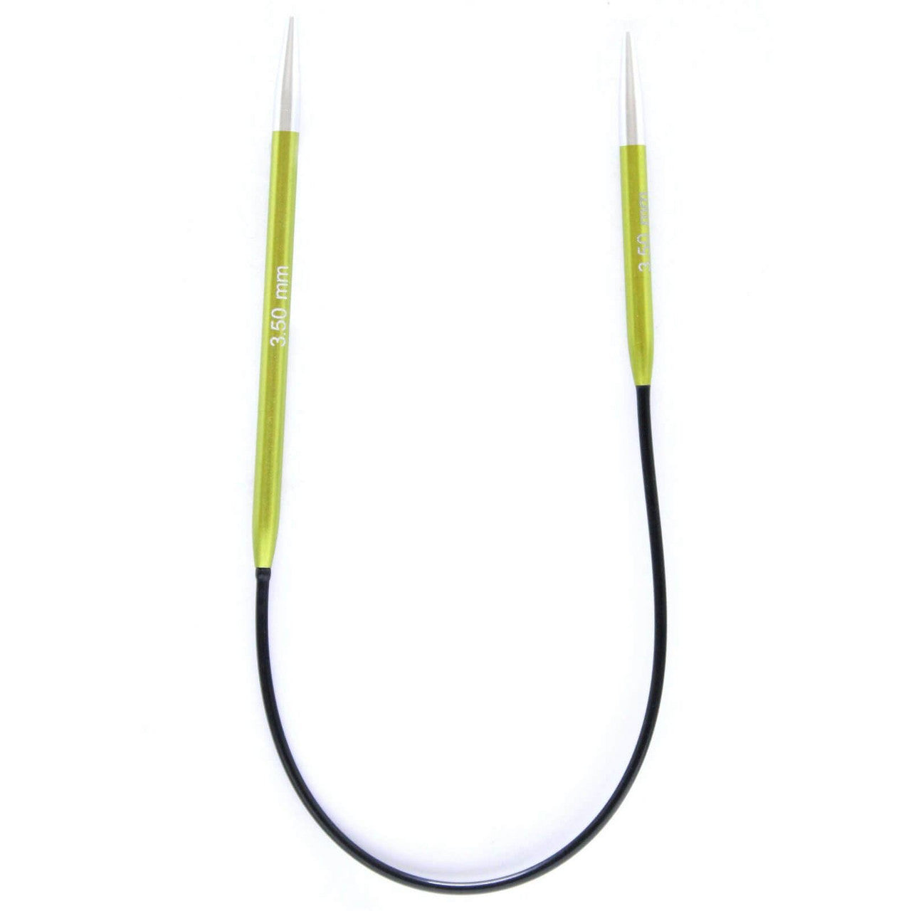 Zing Aluminum Asymmetric Circular Knitting Needles 25cm