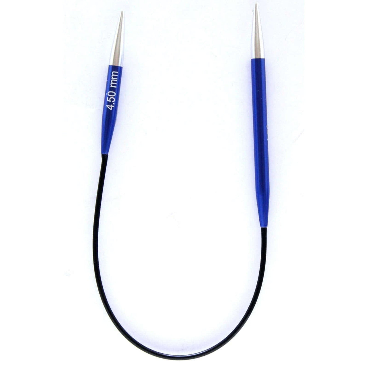 Zing Aluminum Asymmetric Circular Knitting Needles 25cm