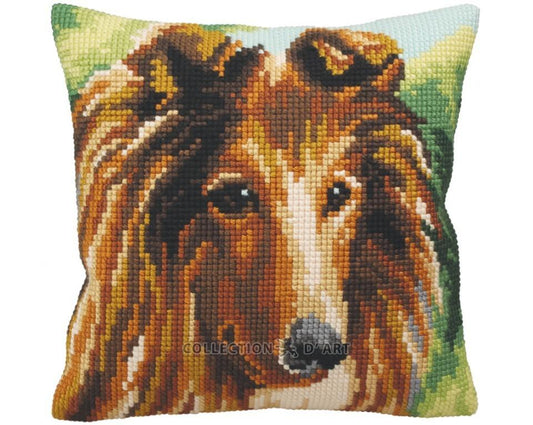 Pillow "Lesija" - embroidery kit /Collection d' Art/ 40x40 cm
