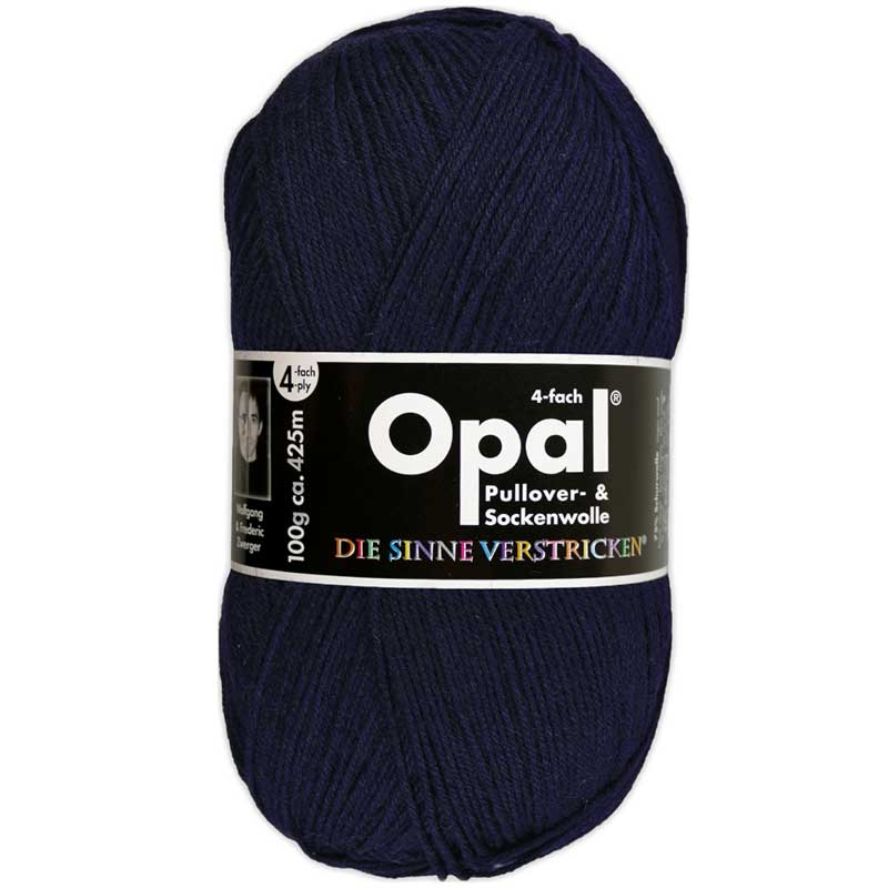 OPAL 4-diegu Uni 100g #5190 "Tumši zils"