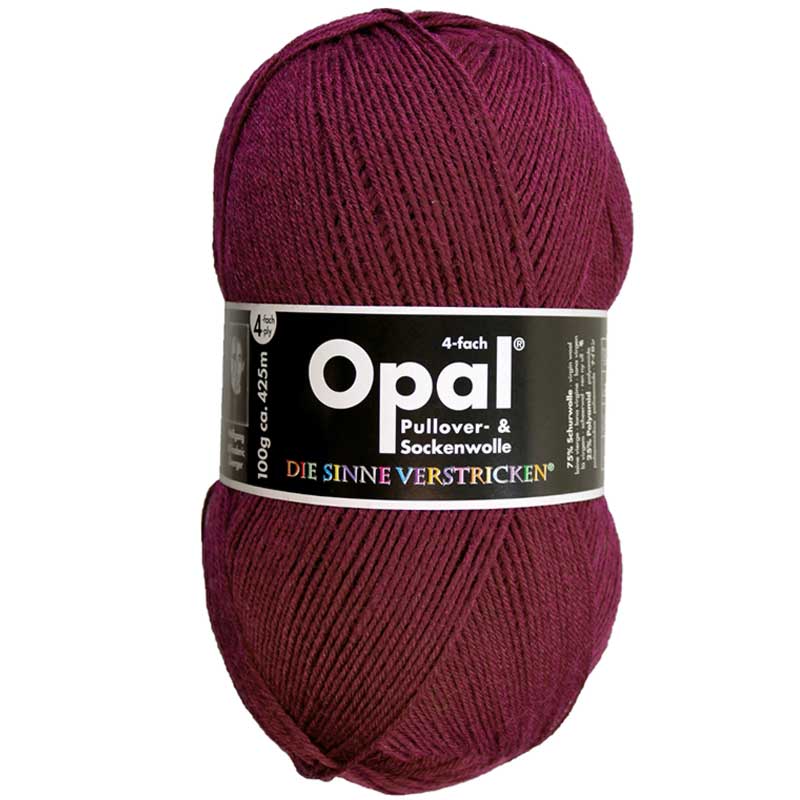 OPAL 4-diegu Uni 100g #5196 "Burgundija"