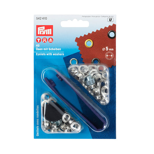 Rings with back plate and tool 40 pcs 5mm /silver color