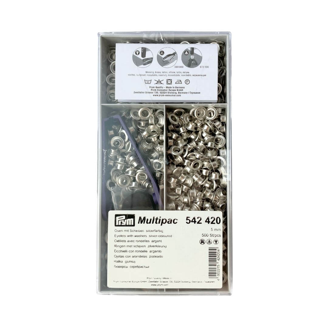 Rings with back plate and tool 500 pcs 5mm /silver color