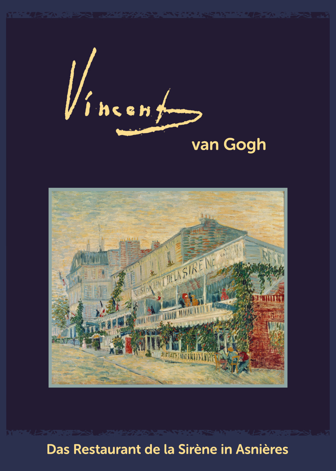 OPAL 4-diegu Vincent van Gogh 100g #5437 "Restorāns de la Sirène Asnières"
