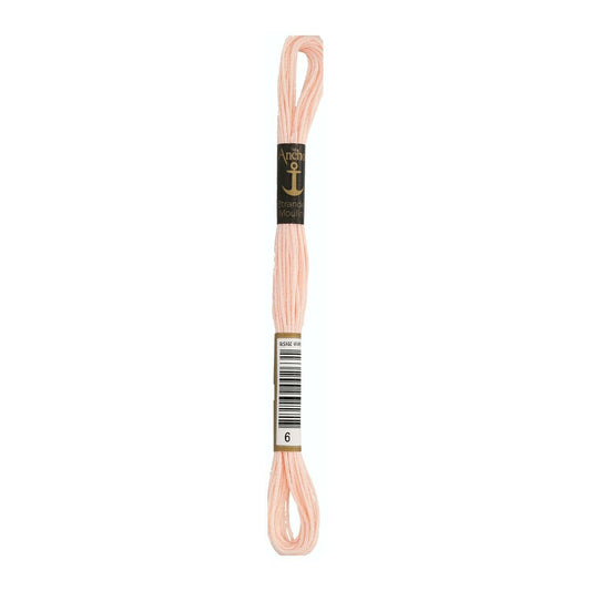 Embroidery thread Anchor Mouline, 100% cotton, 8m, #00006