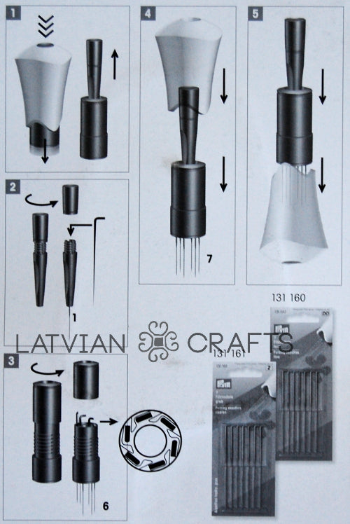 Felting needle holder/PRYM