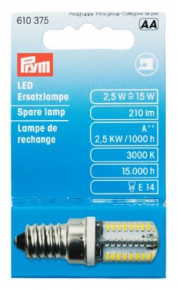 LED Bulb for Sewing Machine with Thread 2.5W /Prym - Warehouse Sale!