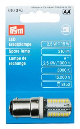 LED Bulb for sewing machine without thread 2.5W /Prym - Warehouse sale!