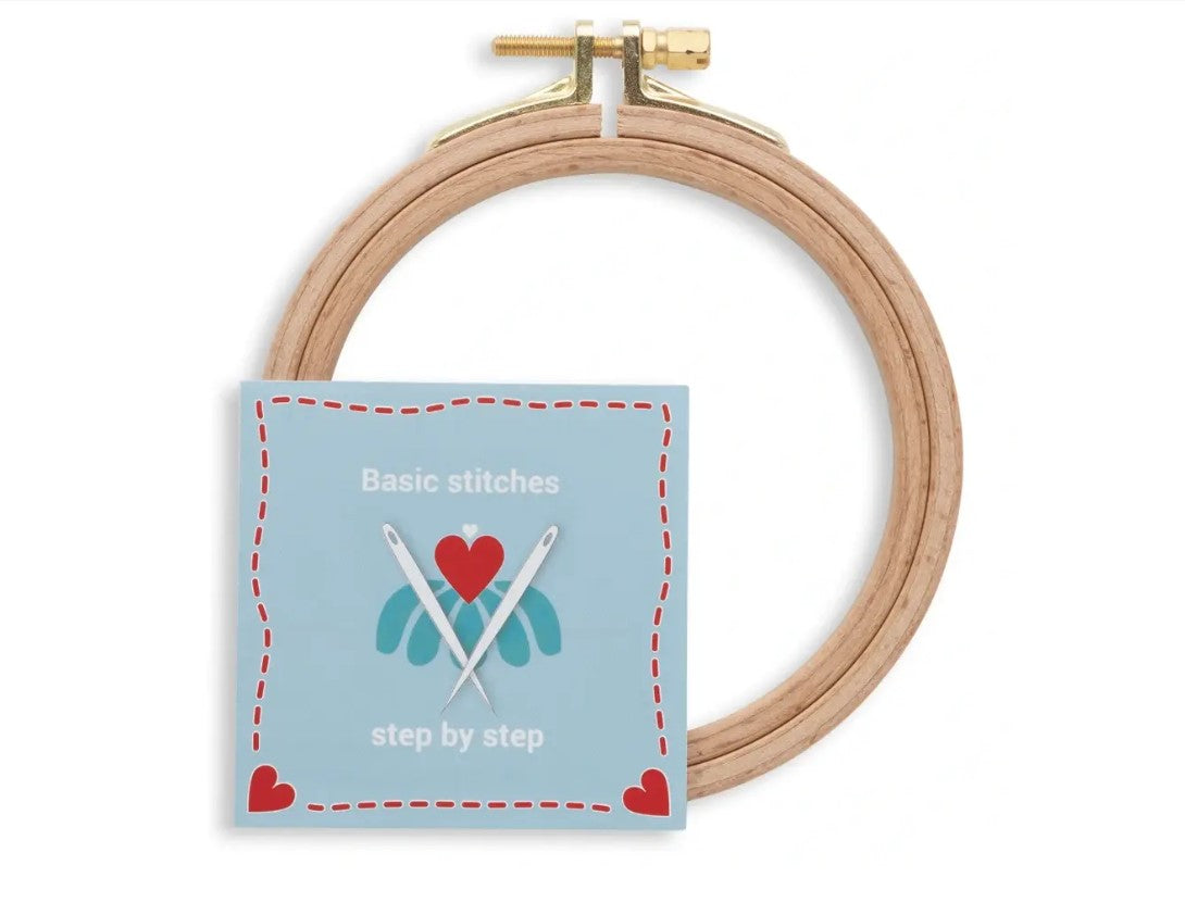 Beech hoop for embroidery /Prym Love/ Ø 10 cm