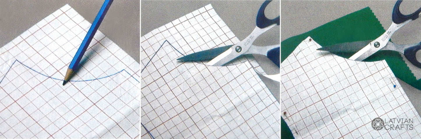 Paper for cutting - 3 sheets 87x62 cm