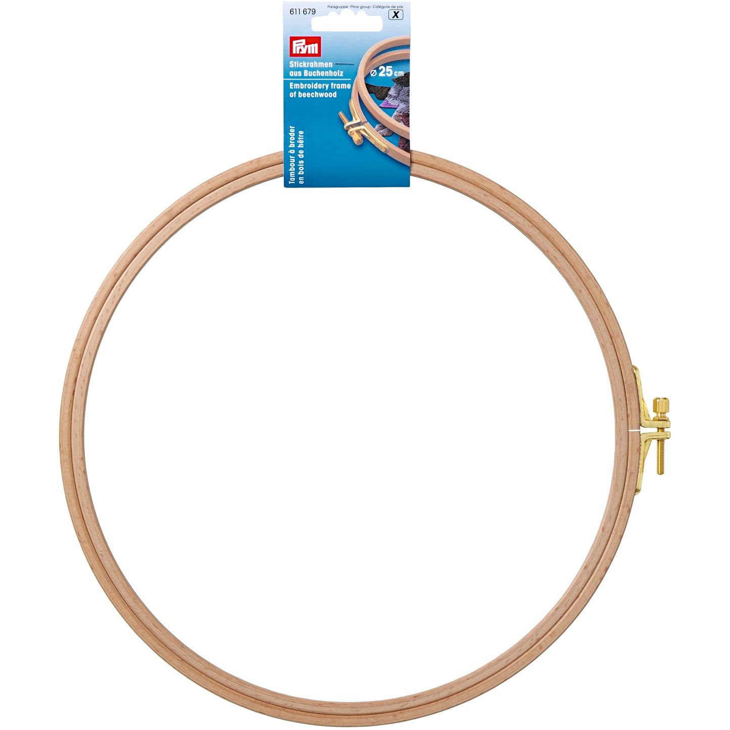 PRYM pöögist tikkimisrõngas Ø 25 cm