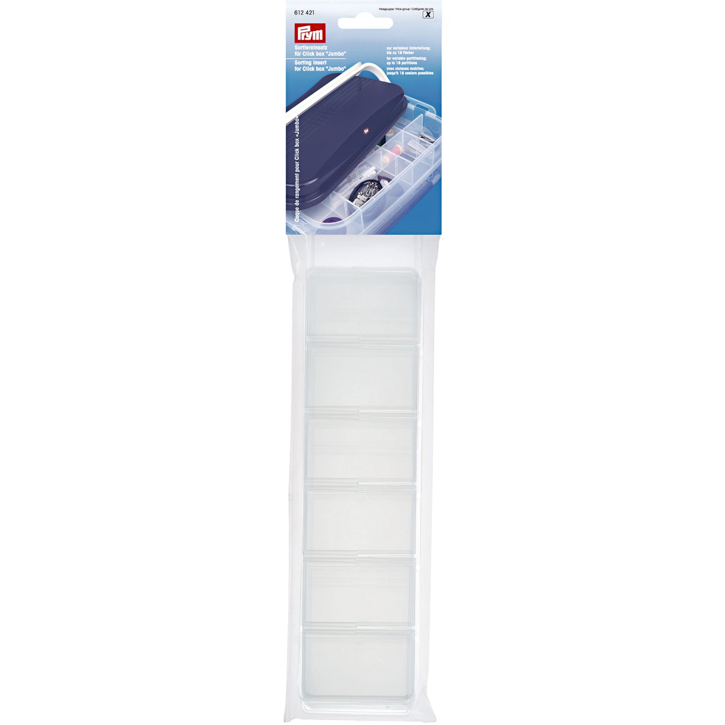 PRYM Partitions for craft box Jumbo 612420